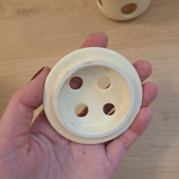 Vintage 1989 Polpourri Press Holidays Christmas Ceramic Candle Scent Melter - Picture 7 of 11